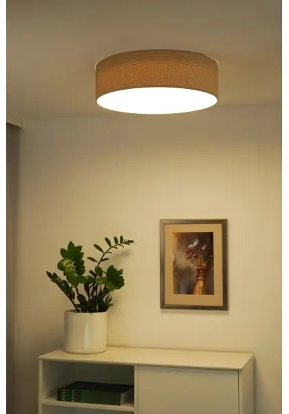 Duolla - Lampada LED da soffitto CORTINA LED/26W/230V Ø30 cm 4000K beige