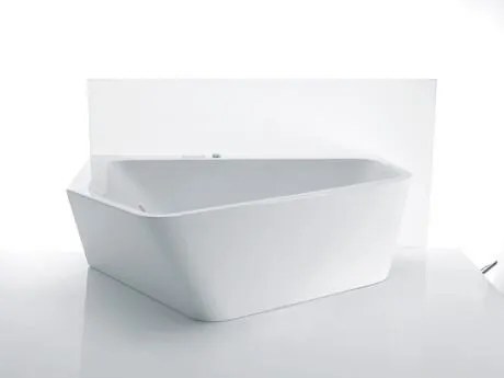 Vasca idromassaggio 190x140 angolare sinistra  Jet System con pannello e telaio in acrilico Bianco Paiova 5 760396000JS1000 Duravit