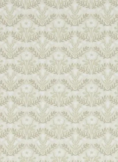 Tapete Morris Bellflowers von Morris & Co. - Manilla/ Olive