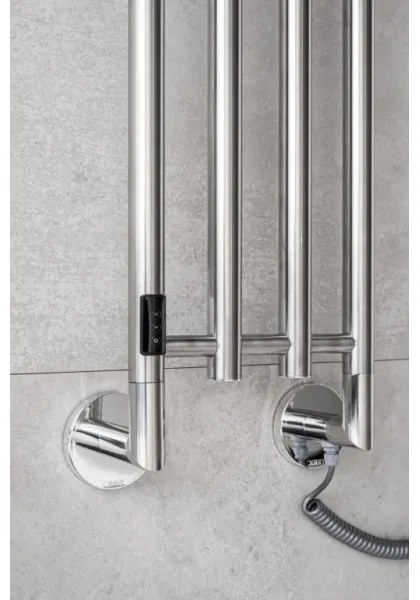 P.M.H. MO1SS-LK - Scaldasalviette elettrico MONA 93W/230V 153,3 cm IP44 in acciaio inox