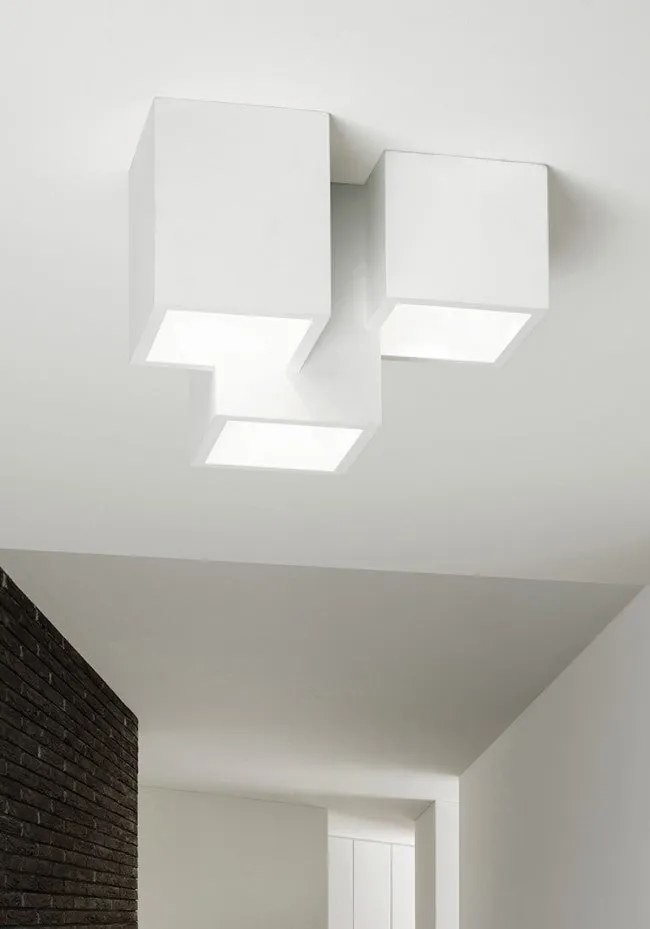 Heraea soffitto 3 luci