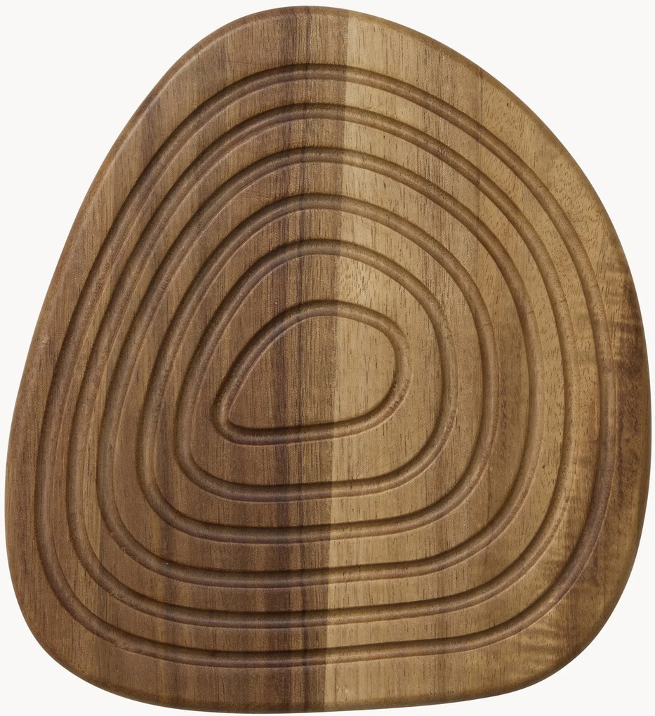 Sottobicchiere in legno di acacia Enoki