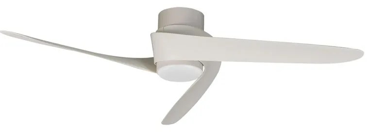 Ventilatore da soffitto Groenland bianco, Ø 122 cm, CCT, dimmerabile, MANTRA IP20