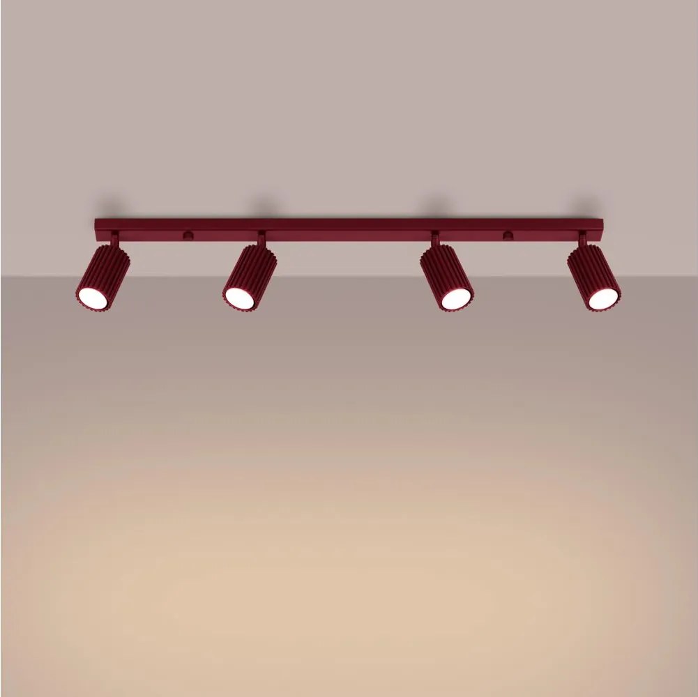 Brilagi - Faretto LED CRESTO 4xGU10/10W/230V bordeaux