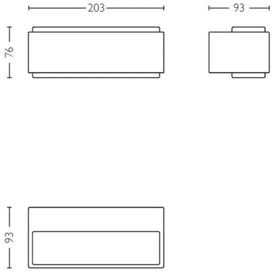 Philips - Applique a LED da esterno STRATOSPHERE LED/3,8W/230V 4000K IP44