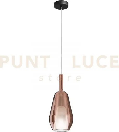Vetro pirex rame con cavo e connettore 16x38cm base di attacco acqu...