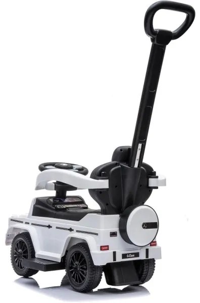 Bici a spinta Mercedes G350d 3in1 2xAA bianco/nero