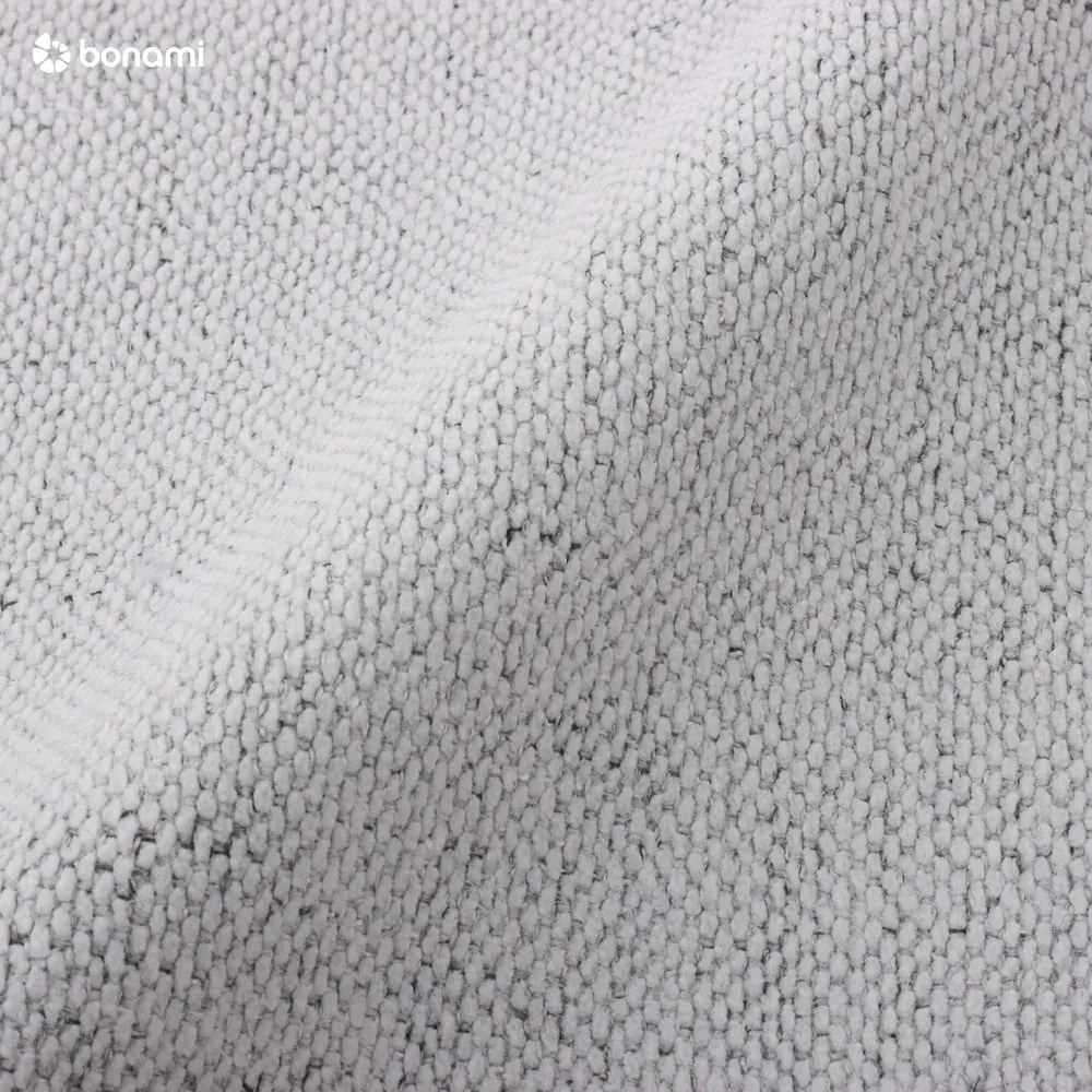 Letto matrimoniale imbottito in grigio chiaro con contenitore con rete inclusa 160x200 cm Lupine – Micadoni