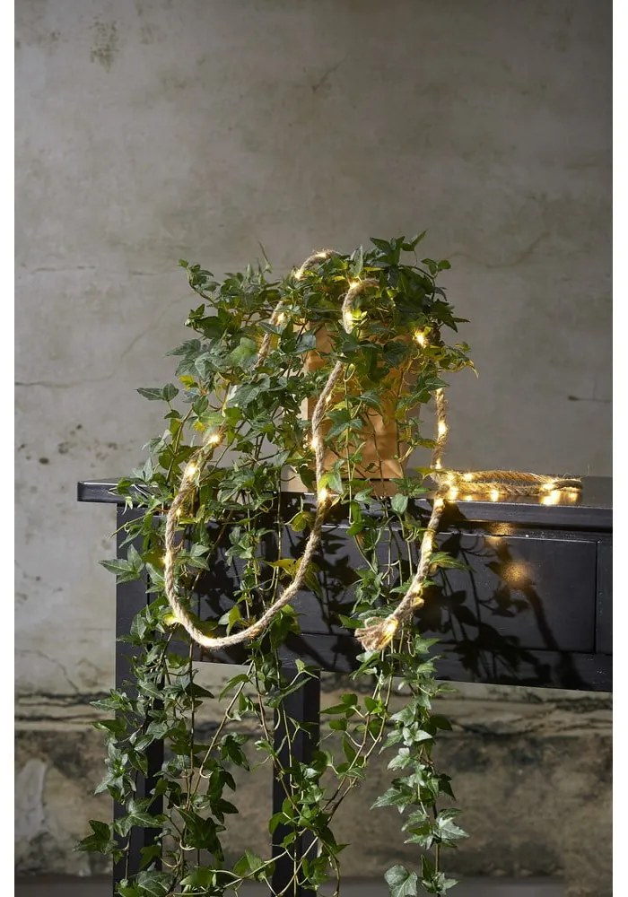 Catena luminosa a LED marrone, lunghezza 2 m Jutta - Star Trading