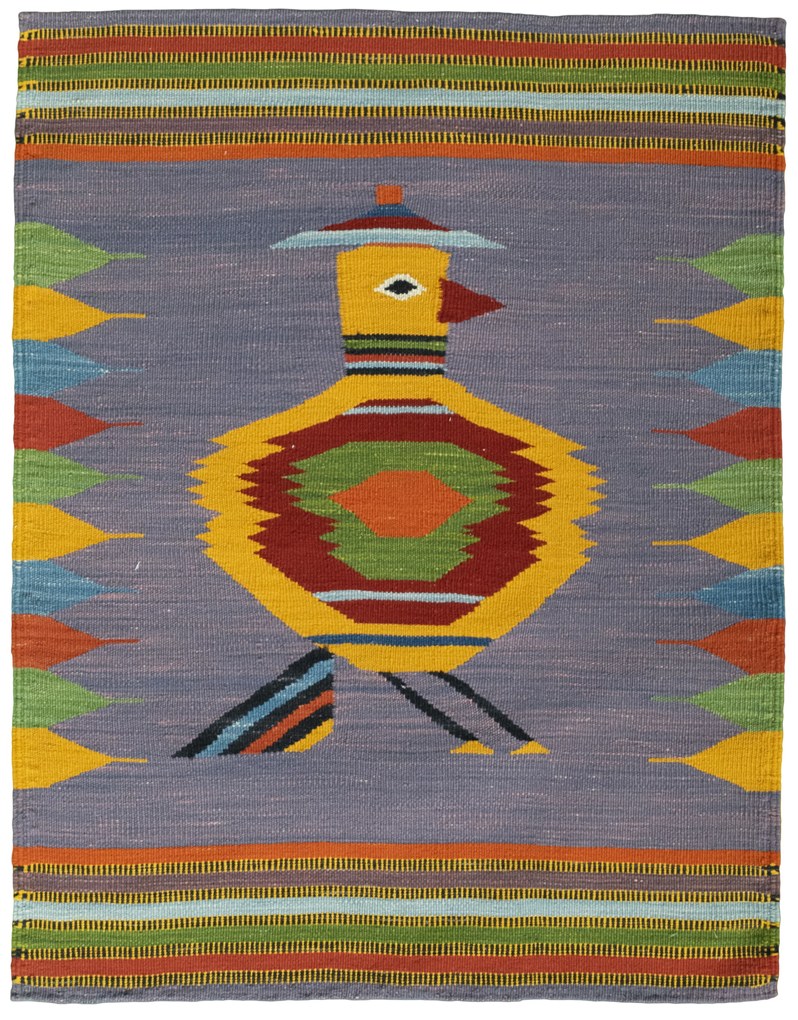 Kilim Tappeto orientale 90x120 (Tacchino) Tessuto A Mano