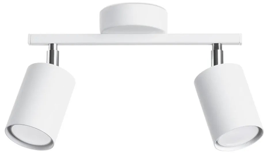 Sollux SL.1124 - Luce Spot LEMMI 2xGU10/40W/230V bianco