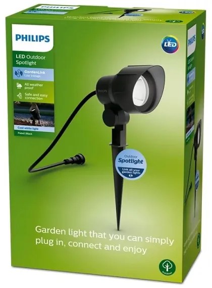 Philips - Faretto LED da esterno GARDENLINK LED/6W/12V 4000K IP44
