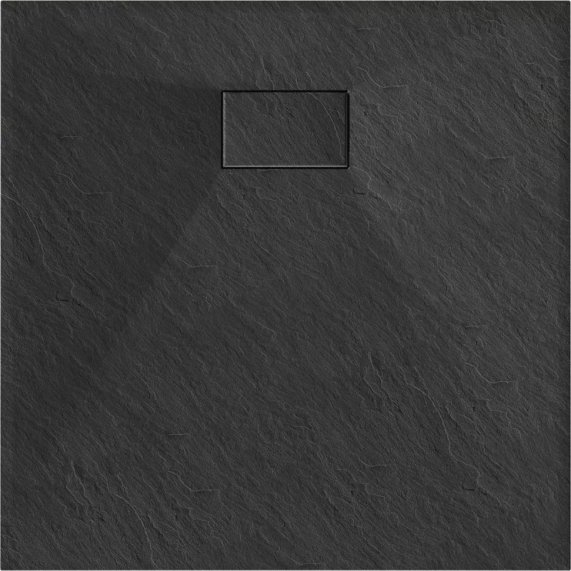 Mexen Hugo piatto doccia quadrato SMC 90 x 90 cm, nero - 42709090