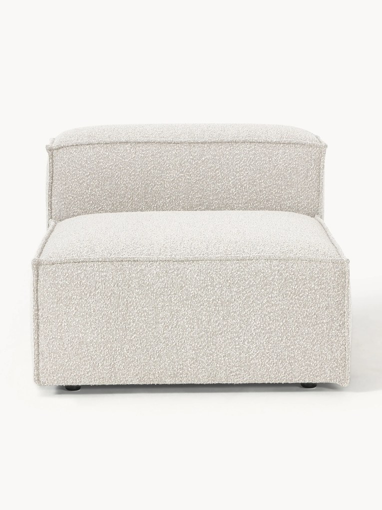 Modulo centrale in bouclé Lennon