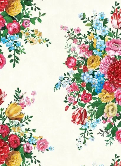 Florale Tapete Dutch Painters von Eijffinger - 341040