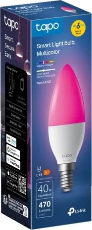 Lampadina smart dimmerabile LED RGBW E14/4,8W/230V 2500-6700K - TP-Link