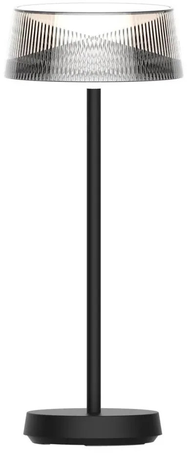 Lampada da tavolo LED dimmerabile CASABLANCA LED/3,4W/5V USB 3600 mAh IP44 nero