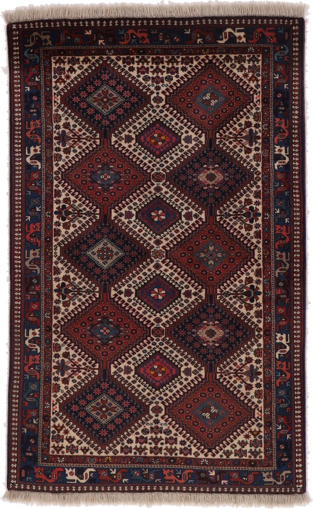 Yalameh Tappeto persiano 100x160 (Iran) Annodato A Mano