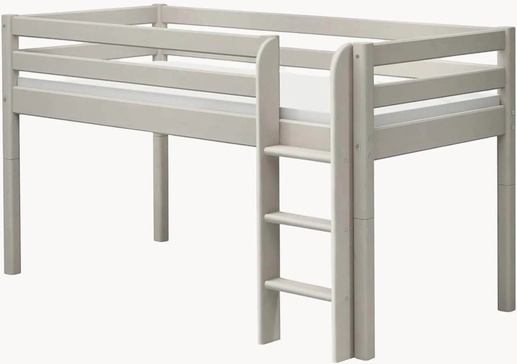 Letto alto per bambini in legno di pino Classic