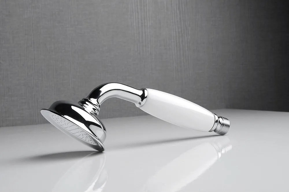 Soffione in ottone argento lucido ø 7 cm Epoca - Sapho