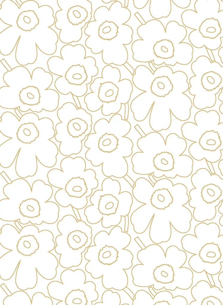 Marimekko Carta da parati Piirto Unikko - 25912