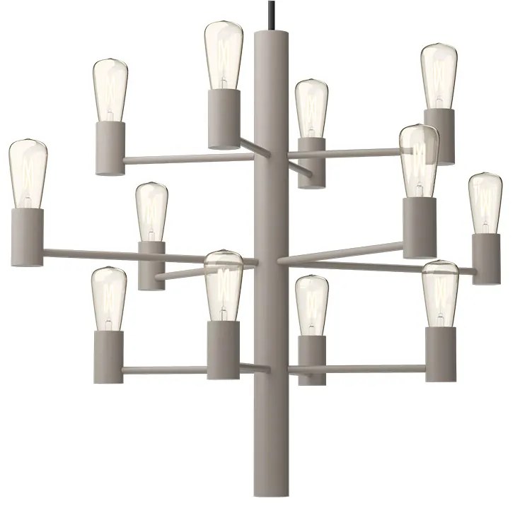 Herstal - Manola 12 Lampadario Light Beige Herstal