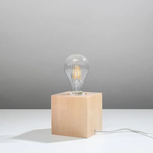 Sollux SL.0677 - Lampada da tavolo ABEL 1xE27/60W/230V