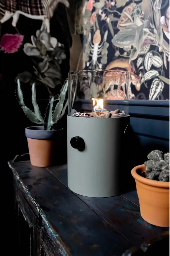 Lampada a gas verde oliva Cosi Original, altezza 30 cm - COSI