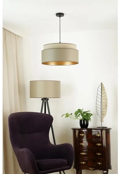 Brilagi - Lampadario a cavo OREGON VEGE 1xE27/15W/230V Ø 45 cm grigio