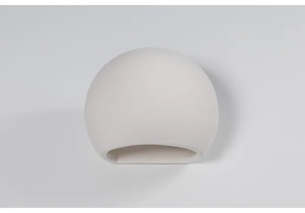 Applique GLOBE 1xE27/60W/230V bianca
