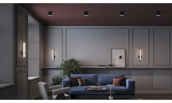 Maytoni C010CL-01B - Faretto FOCUS 1xGU10/50W/230V nero