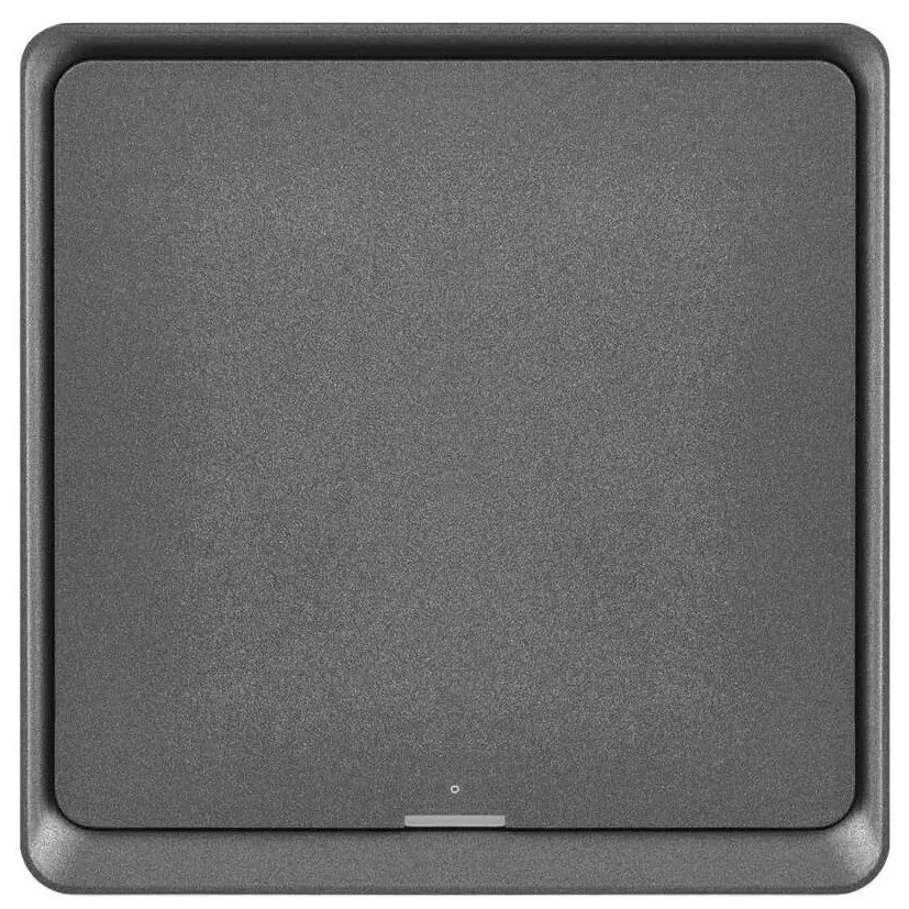 Interruttore 1 bottone GoSmart 1xCR2430 Tuya nero