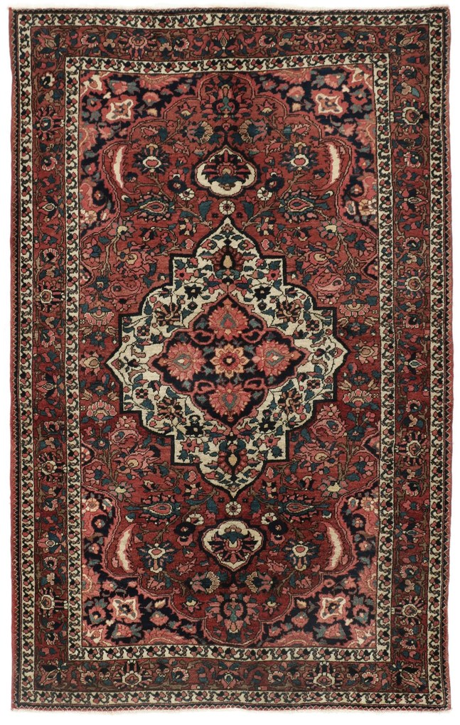Bakhtiar Tappeto 150x240 (Iran) Annodato A Mano