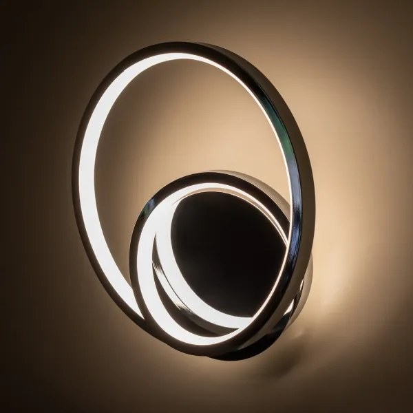 Applique a LED LUCERO LED/13W/230V cromo lucido