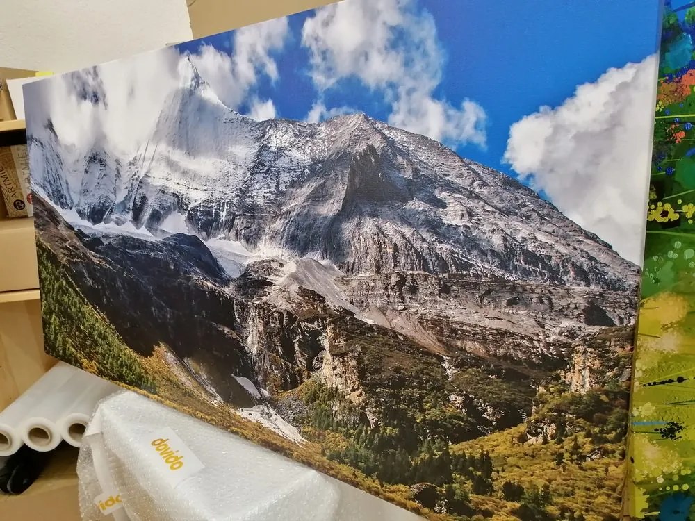 Quadro su tela – Paesaggio montano maestoso