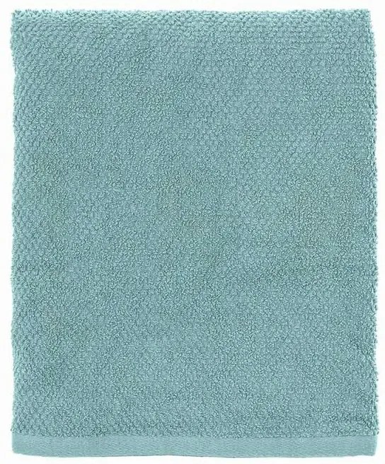 Asciugamani ospite per bagno 100% cotone verde acqua 40x60 cm