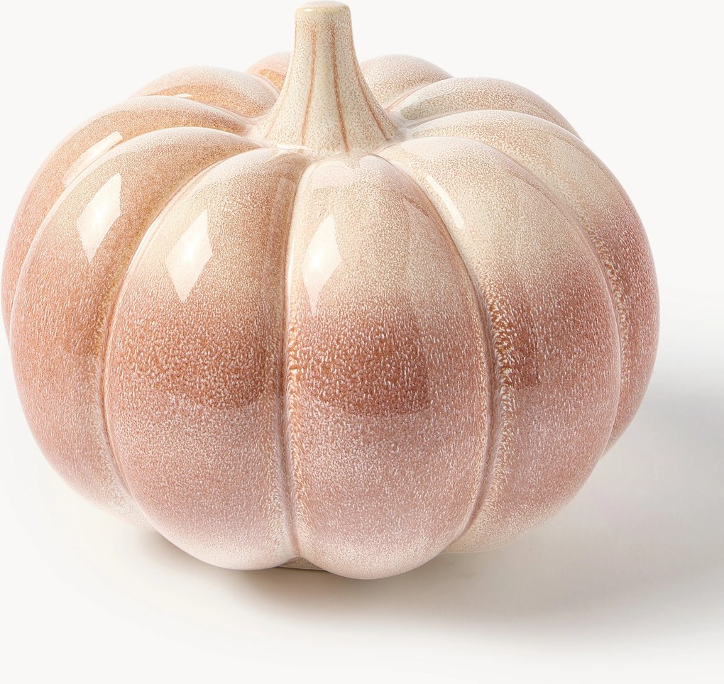 Oggetto decorativo a forma di zucca Moranga, alt. 16 cm