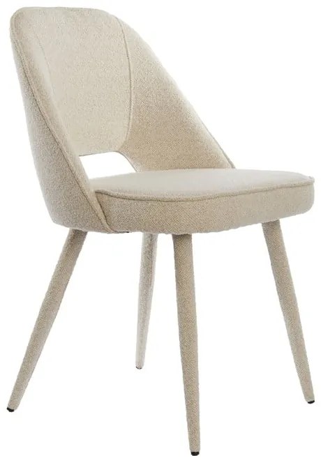 Sedia da pranzo beige Djeslin - Light &amp; Living