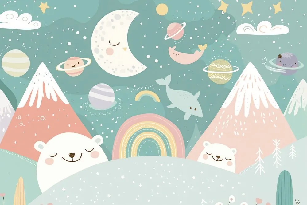 Quadro su tela – Per bambini: dal regno degli animali