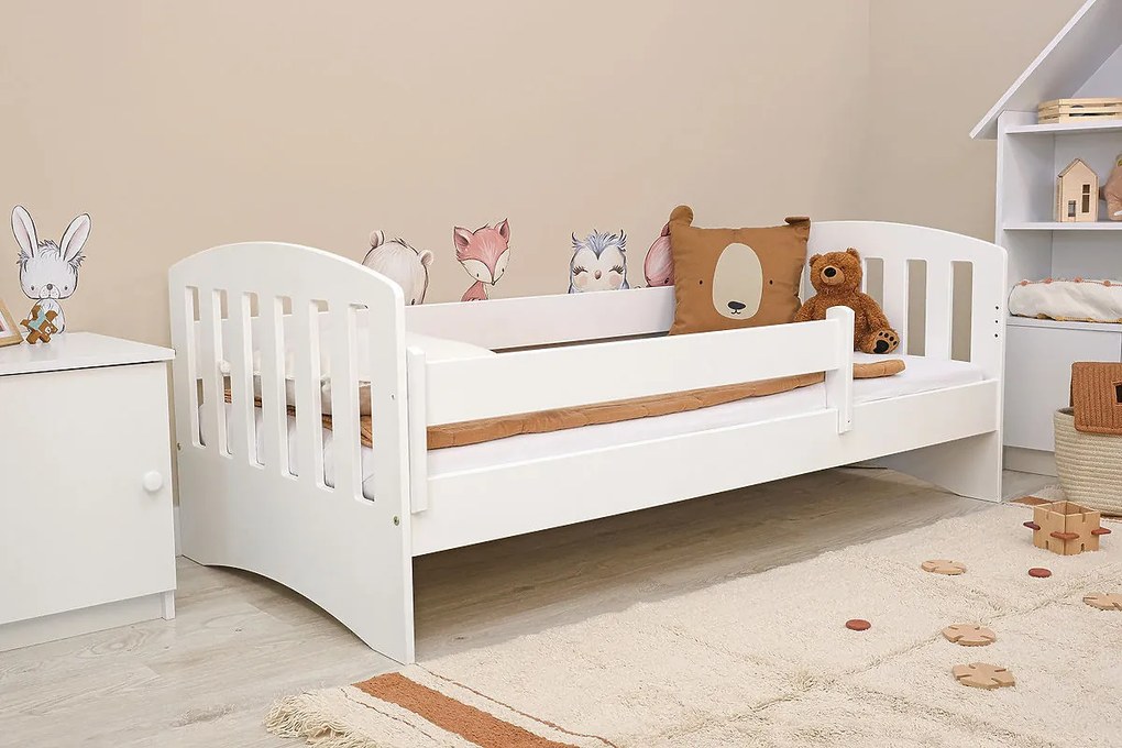 Letto per bambini Classic - bianco - letto senza spazio di archiviazione 160x80 cm