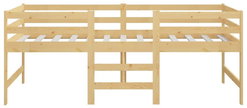 Giroletto 90x200 cm in legno massello di pino