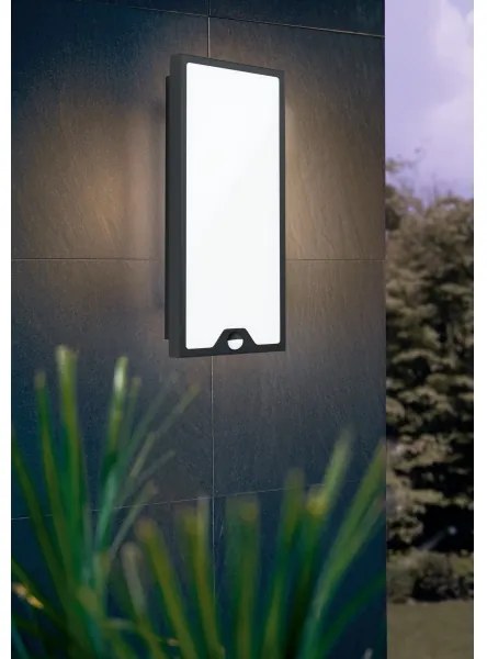 Eglo 99521 - Luce LED da esterno con sensore CASAZZA LED/16W/230V IP44