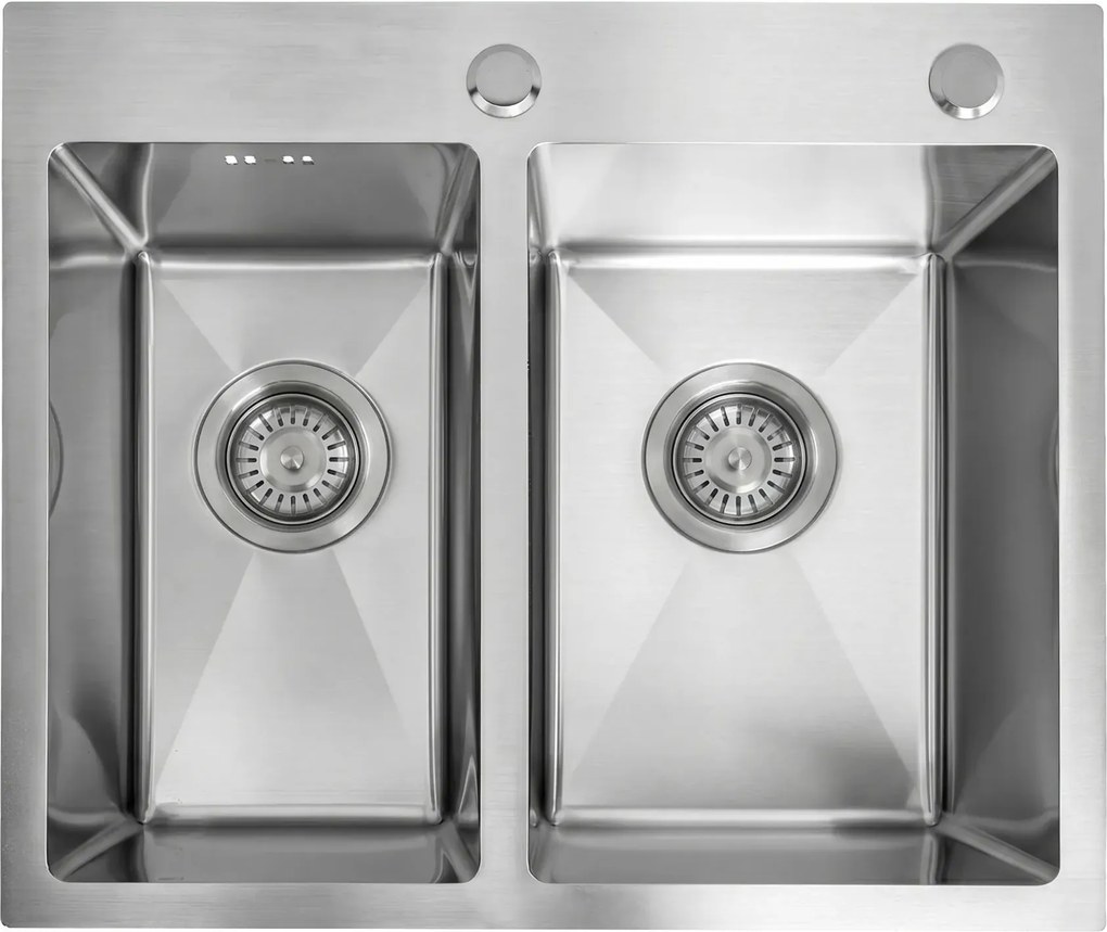 Lavello in acciaio Toby BRUSH STEEL