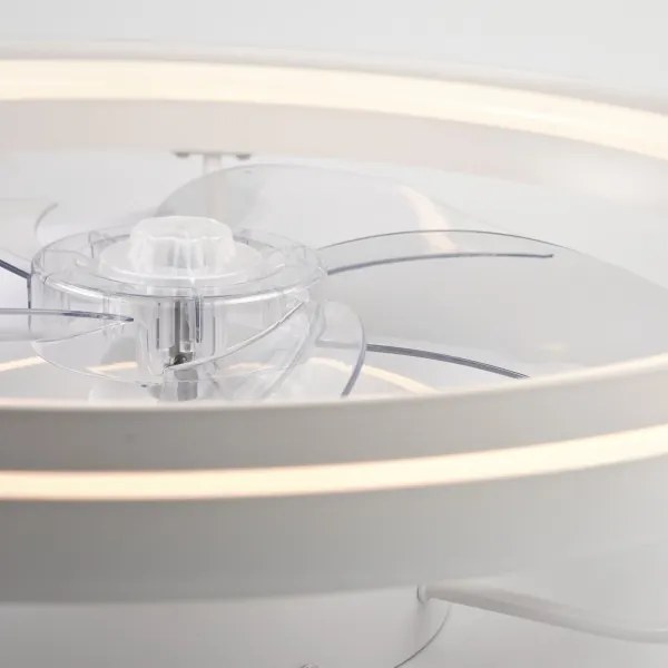 Plafoniera LED con ventilatore FARGO LED/37W/230V bianco + +TC