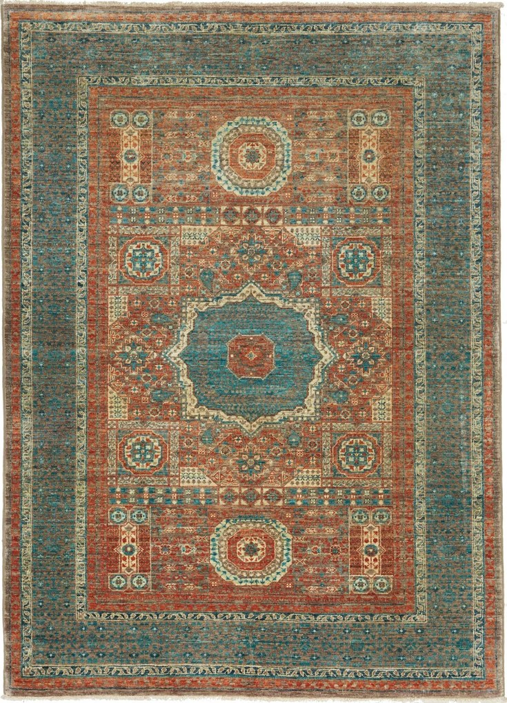 Mamluk Tappeto orientale 180x130 (Pakistan) Annodato A Mano