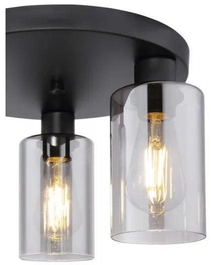 Globo 15465-3D - Plafoniera HADERA 3xE27/60W/230V