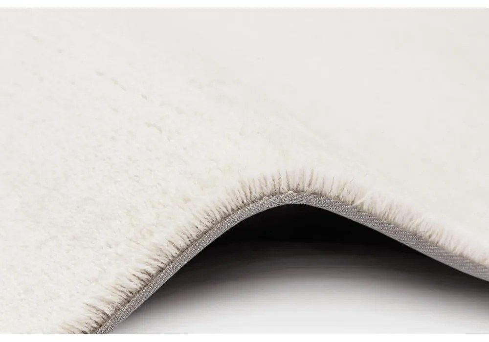 Tappeto in lana crema 160x240 cm Marble - Agnella