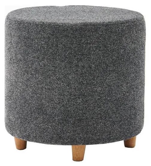 Pouf KIMA Ø 40 cm antracite