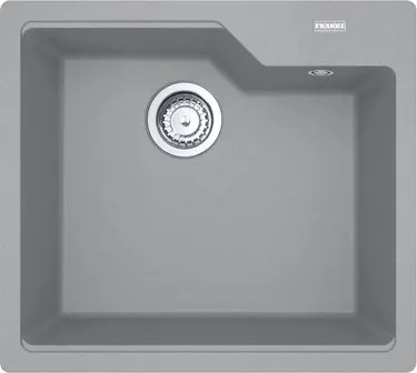 Lavello integrato 1 vasca in fragranite grigio FRANKE Urban L 50 x L 56 cm