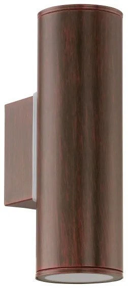 Eglo 94105 - Illuminazione LED da esterno RIGA 2xGU10/3W/230V